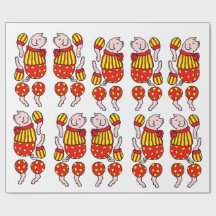 Cartoon-Zirkusschwein-Zwergpuppe