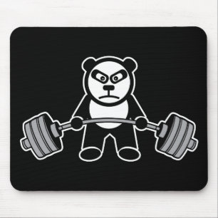 Cartoon zum Anime-Lifting von Panda-Bären - Traini Mousepad