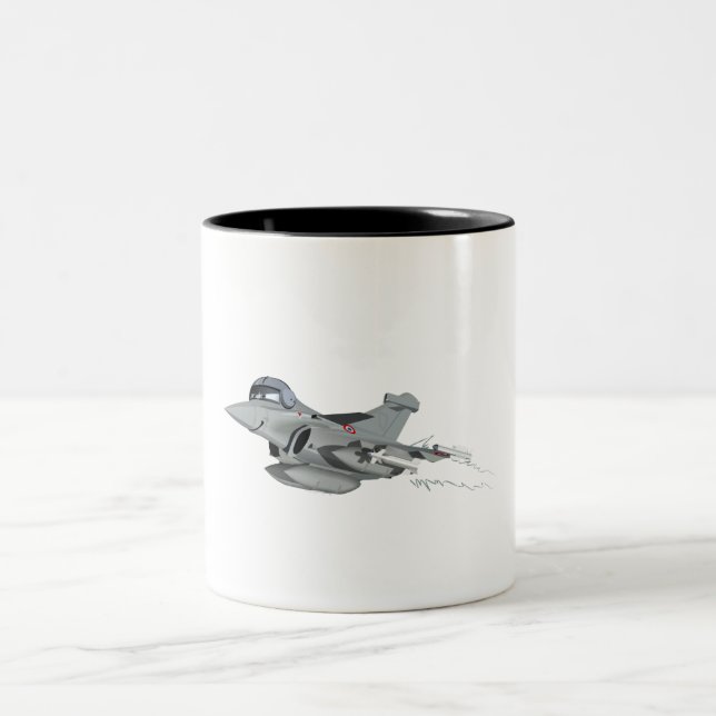 Cartoon Zweifarbige Tasse (Mittel)