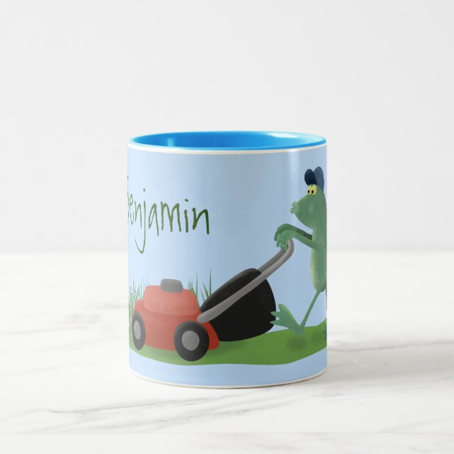 Cartoon Zweifarbige Tasse (Mittel)