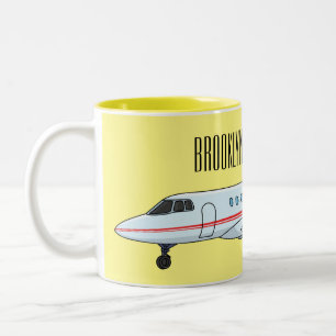 Cartoon Zweifarbige Tasse