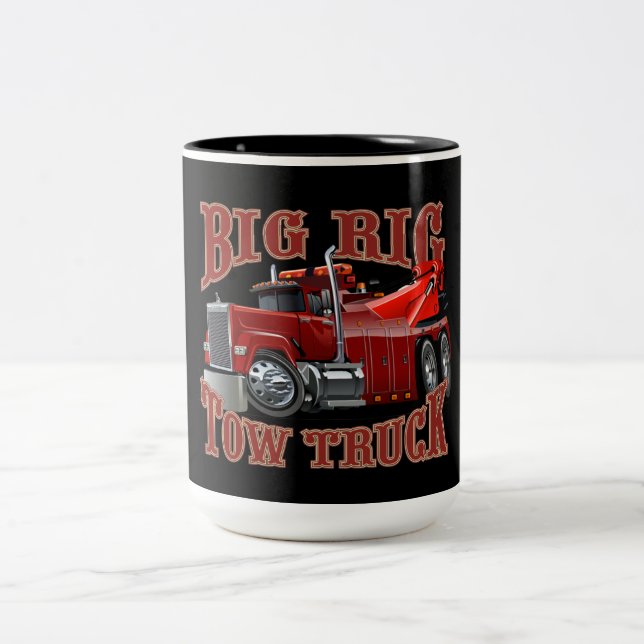 Cartoon Zweifarbige Tasse (Mittel)