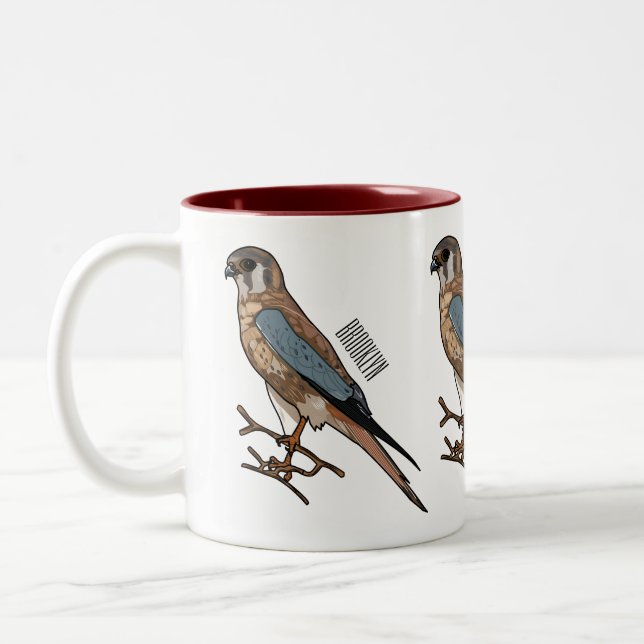 Cartoon Zweifarbige Tasse (Links)