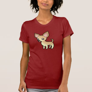 CartoonChihuahua (glatter Mantel) T-Shirt
