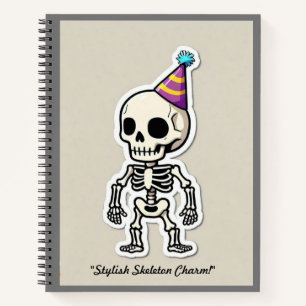 "Cartoonish Spooky Charm" Notizbuch