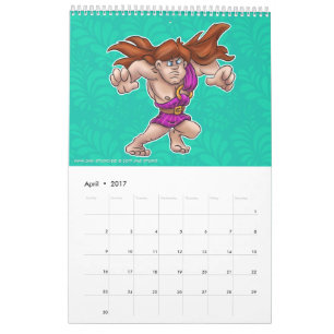 Cartoonkalender JMG Studio 2017 Kalender