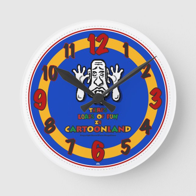 CARTOONLAND UHR (Vorderseite)