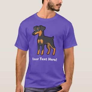 CartoonminiaturPinscher/Manchester-Terrier T-Shirt