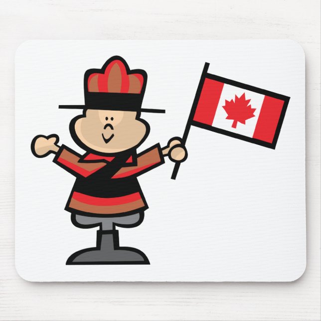 CartoonMountie Mousepad (Vorne)