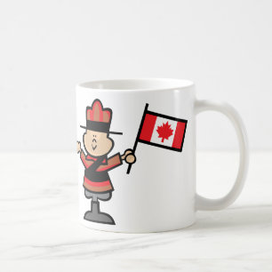 CartoonMountie Tasse