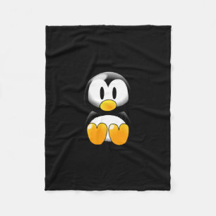 CartoonPenguin Fleecedecke