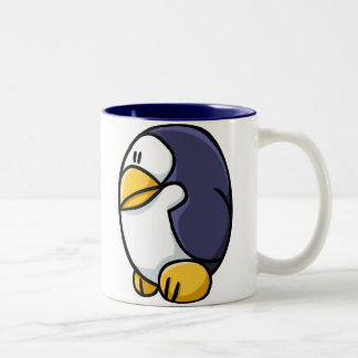 CartoonPenguin Zweifarbige Tasse