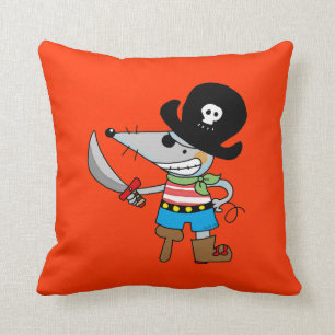Cartoonpirat Kissen