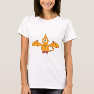 CartoonPterodactyl (Gelb) T-Shirt