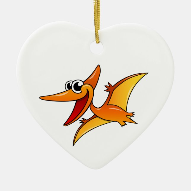 CartoonPterodactyl Keramikornament (Vorne)