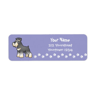 Cartoonriesiger/Standard-/MiniaturSchnauzer