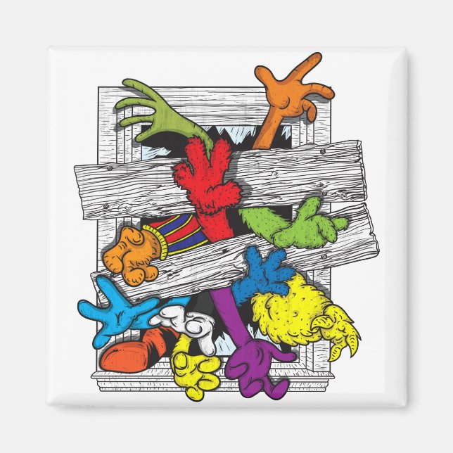 Cartoons Attack Magnet (Vorne)