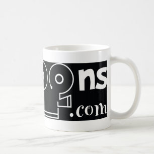 Cartoons im Lehmlogo Tasse