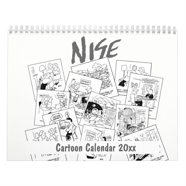 Cartoons von Nigel Sutherland Kalender (Titelbild)