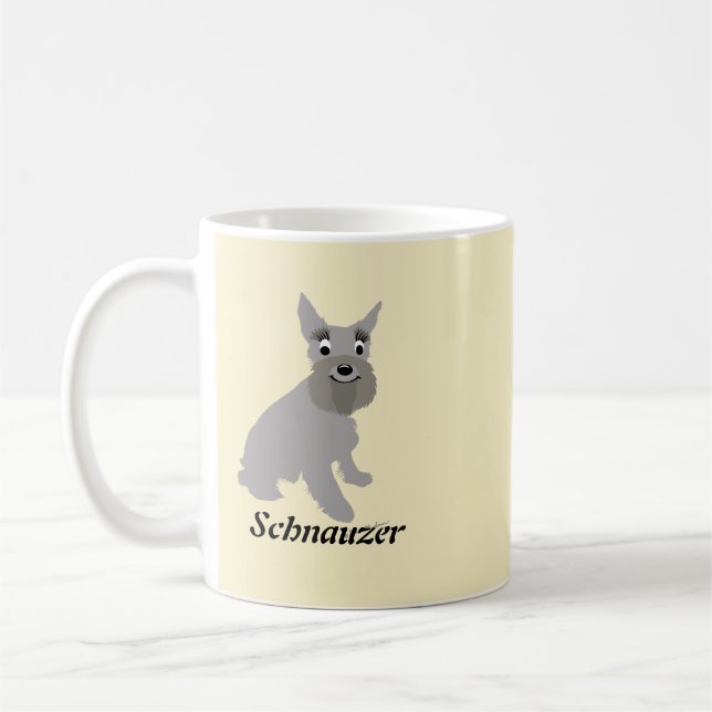 CartoonSchnauzer Tasse (Links)