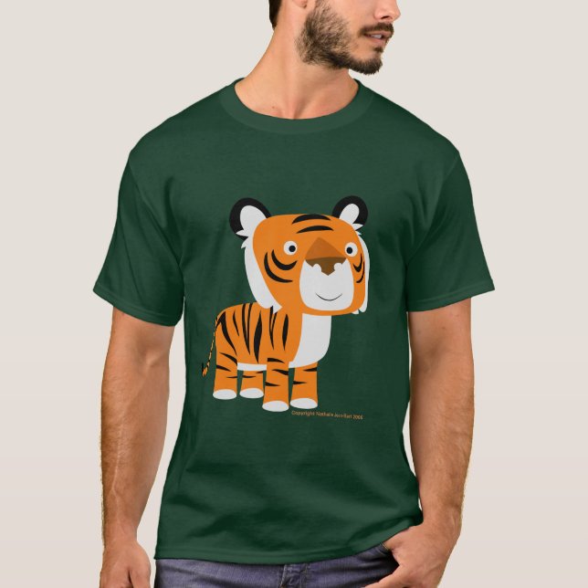 Cartoony Tiger T-Shirt (Vorderseite)