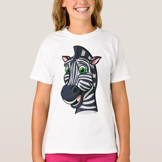 CartoonZebra T-Shirt (Vorderseite)