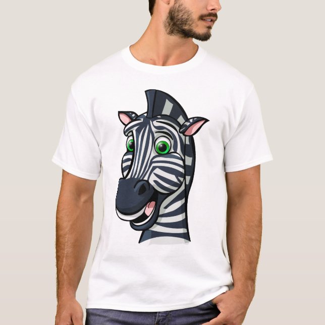 CartoonZebra T-Shirt (Vorderseite)
