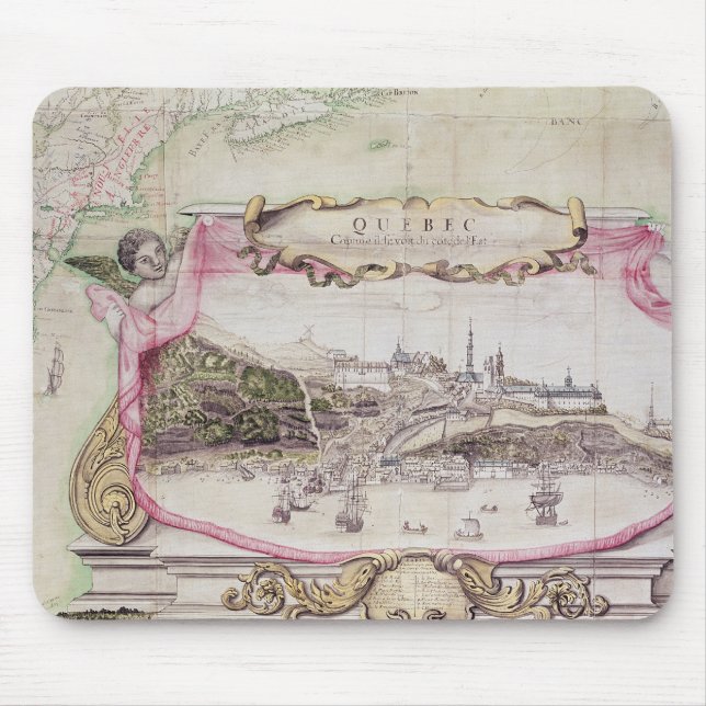 Cartouche von Quebec Mousepad (Vorne)