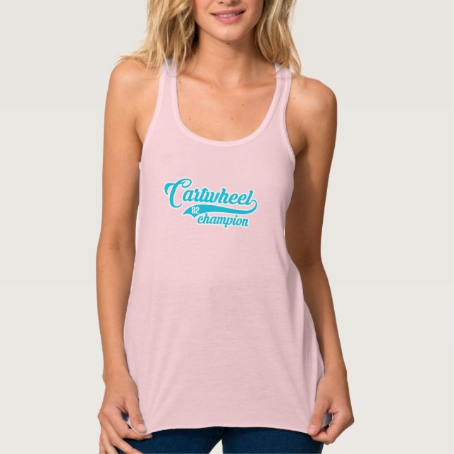 Cartwheel Champion Tank Top (Vorderseite)
