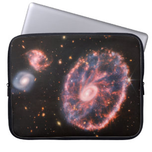 Cartwheel Galaxy, James Webb Space Telescope Laptopschutzhülle