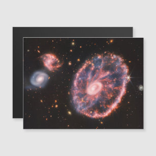 Cartwheel Galaxy, James Webb Space Telescope Magnetkarte