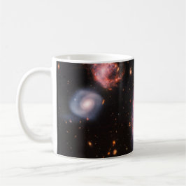 Cartwheel Galaxy JWST James Webb Space Telescope Kaffeetasse
