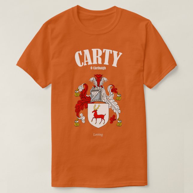 Carty Family Coat - Übersetzung und Bedeutung von  T-Shirt (Design vorne)