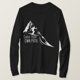 Carve your own Path Men's Long Sleeve T - Shirt