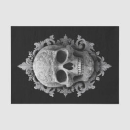 Carved Skull Seidenpapier