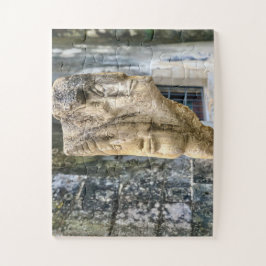 Carved Stone Sculpture | Ragusa Sicily Puzzle