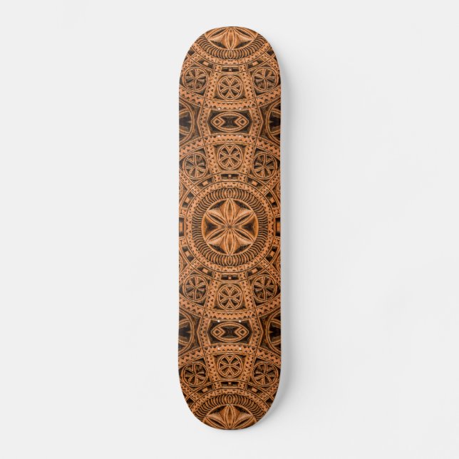 Carved Wood Symmetrie Skateboard (Vorderseite)