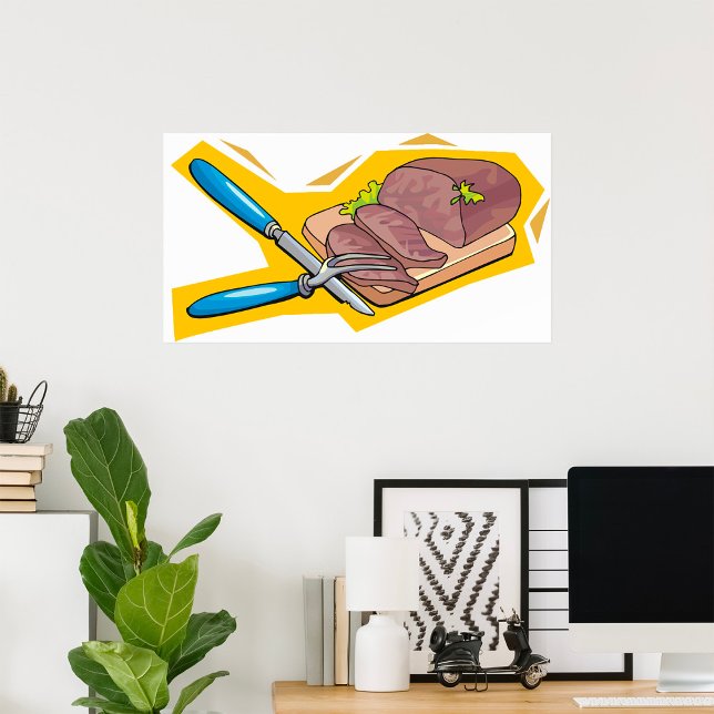 Carving Meat Poster (Von Creator hochgeladen)