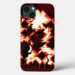Carvingfeuer auf dunklem Hintergrund Case-Mate iPhone Hülle
