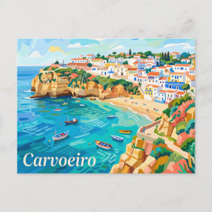 Carvoeiro Portugal Postkarte