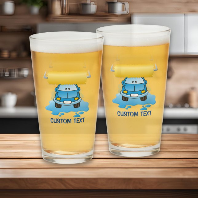 Carwash-Cartoon Glas (Von Creator hochgeladen)