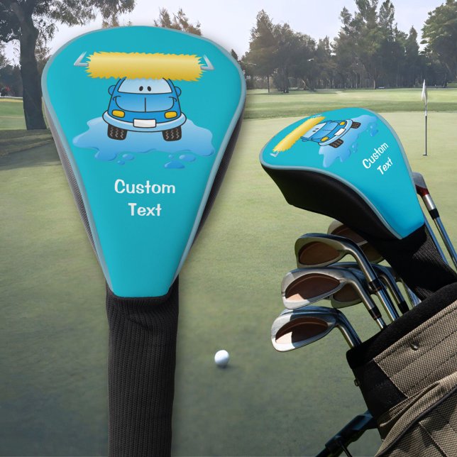 Carwash-Cartoon Golf Headcover (Von Creator hochgeladen)