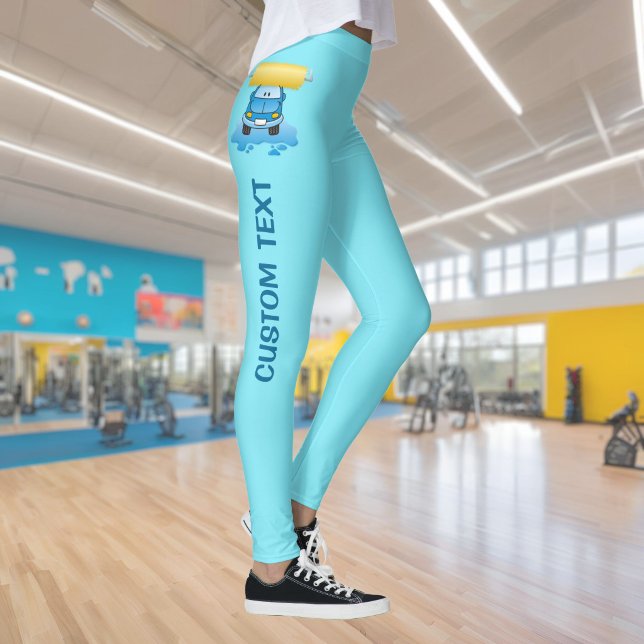 Carwash Cartoon Leggings (Von Creator hochgeladen)