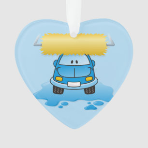 Carwash-Cartoon Ornament