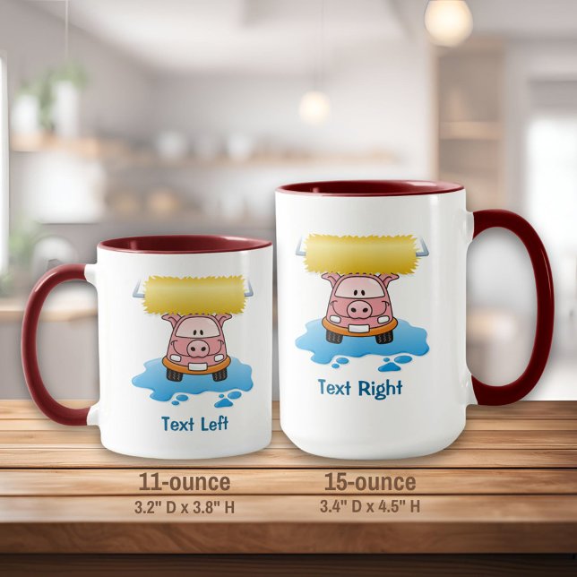 Carwash Pig Tasse (Von Creator hochgeladen)