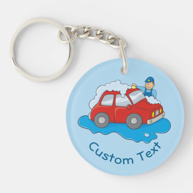 Carwasman Schlüsselanhänger (Vorderseite)