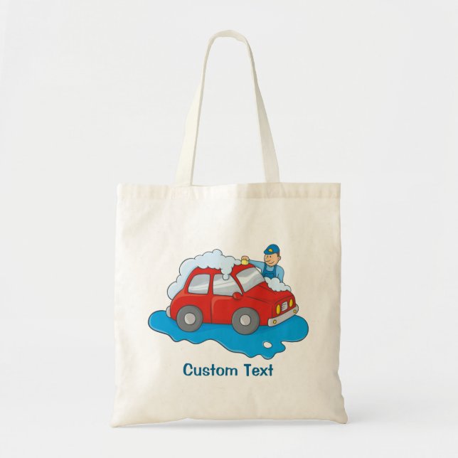 Carwasman Tote Bag Tragetasche (Vorne)