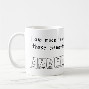 Carwyn Periodenname Tasse