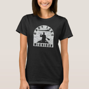 Cary Lake Kanufahren Michigan   T-Shirt