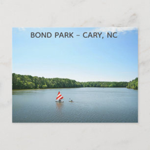 Cary North Carolina Bond Park Parco Civico-Ciani Postkarte